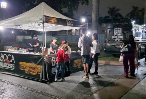 Boca Burgers booth