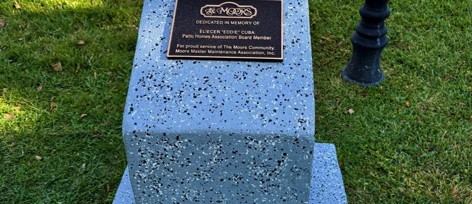 Honoring the legacy of Eliecer ‘Eddie’ Cuba, a beloved Patio Homes board member (1960 – 2022) 1 Eliecer Cuba Memorial