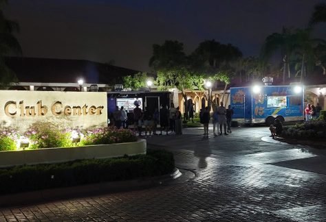 Food truck event at The Moors club center