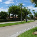 Introducing flashing stop signs on Mediterranean Boulevard