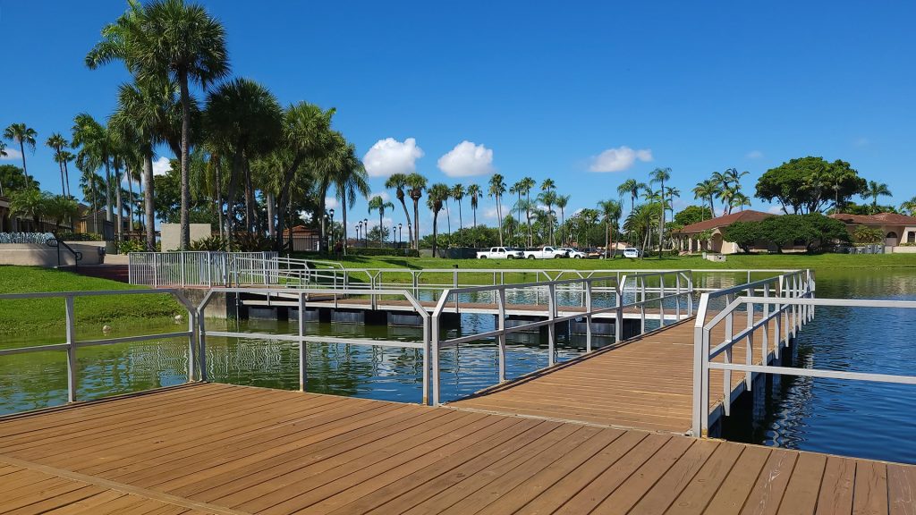 The Moors Master Board: 2023 achievements 3 Renovated pier at The Moots Club Center