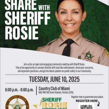 Share with Sheriff Rosie community event