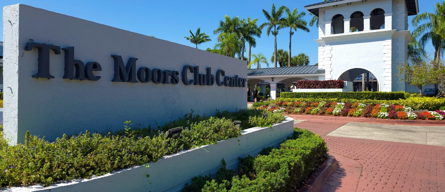 The Moors Club Center sign