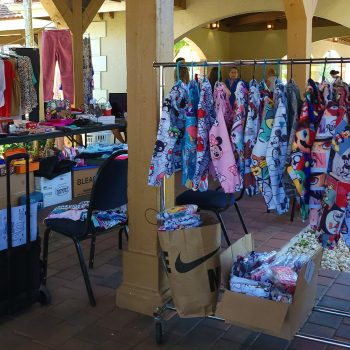 The Moors flea market stalls, June 2023